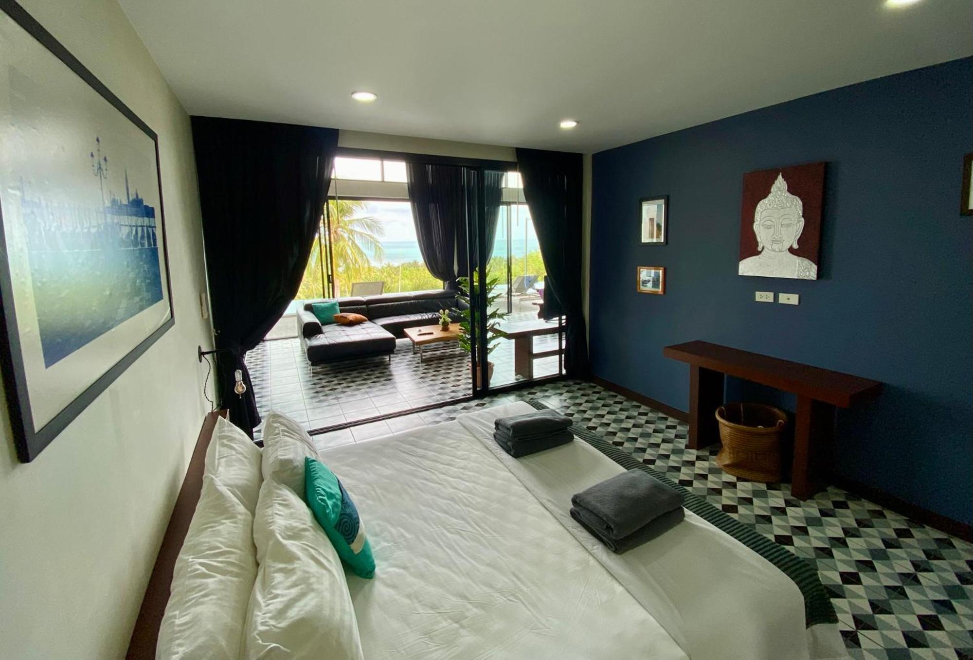 לאם סט ביץ' Ko Samui Seaview Pool Villa Philippa With Car מראה חיצוני תמונה