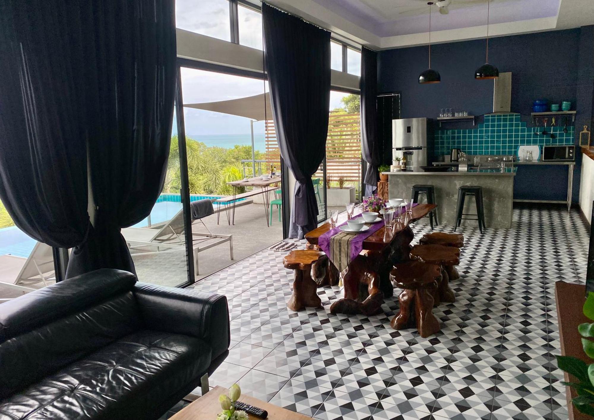 לאם סט ביץ' Ko Samui Seaview Pool Villa Philippa With Car מראה חיצוני תמונה