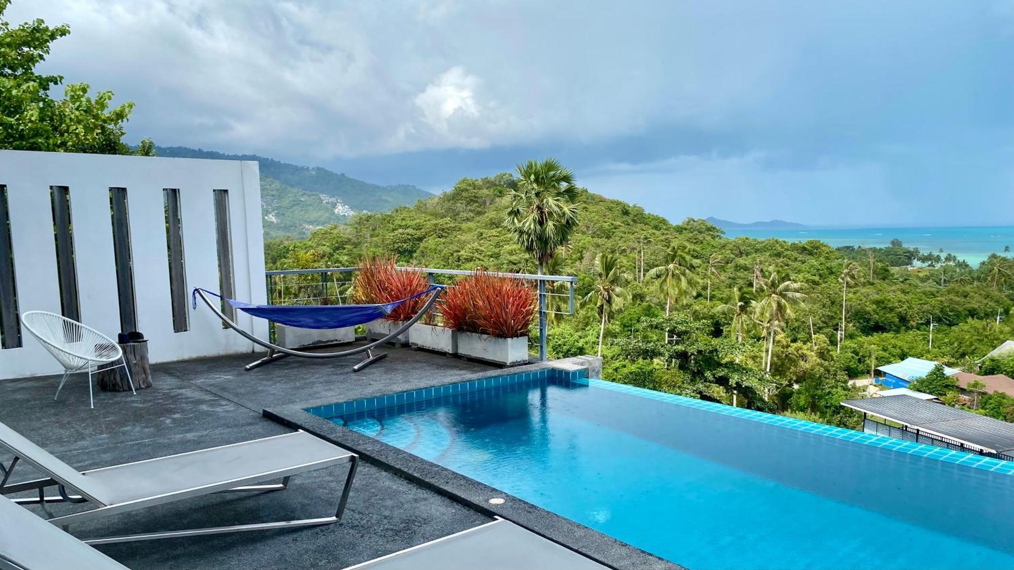 לאם סט ביץ' Ko Samui Seaview Pool Villa Philippa With Car מראה חיצוני תמונה