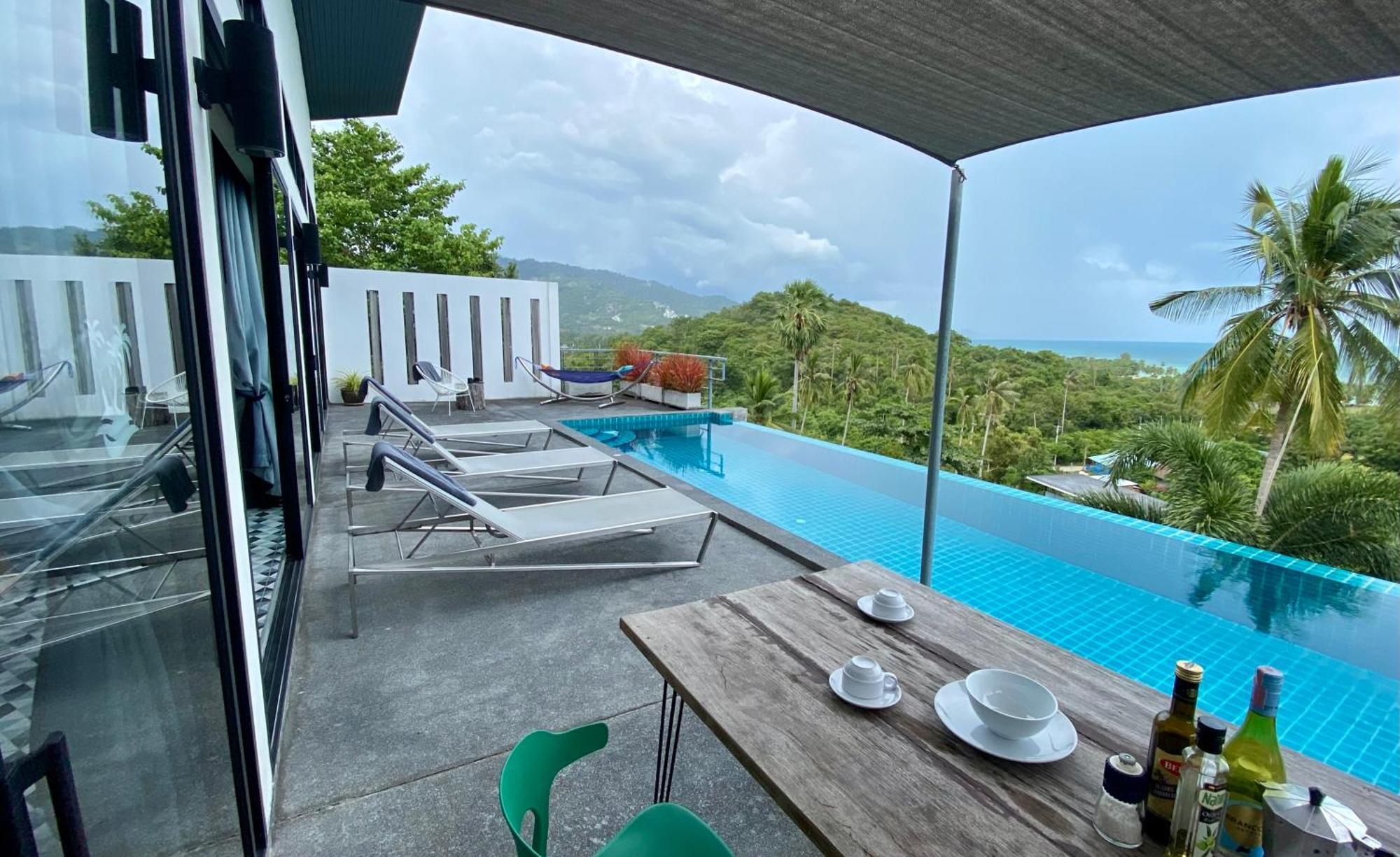 לאם סט ביץ' Ko Samui Seaview Pool Villa Philippa With Car מראה חיצוני תמונה