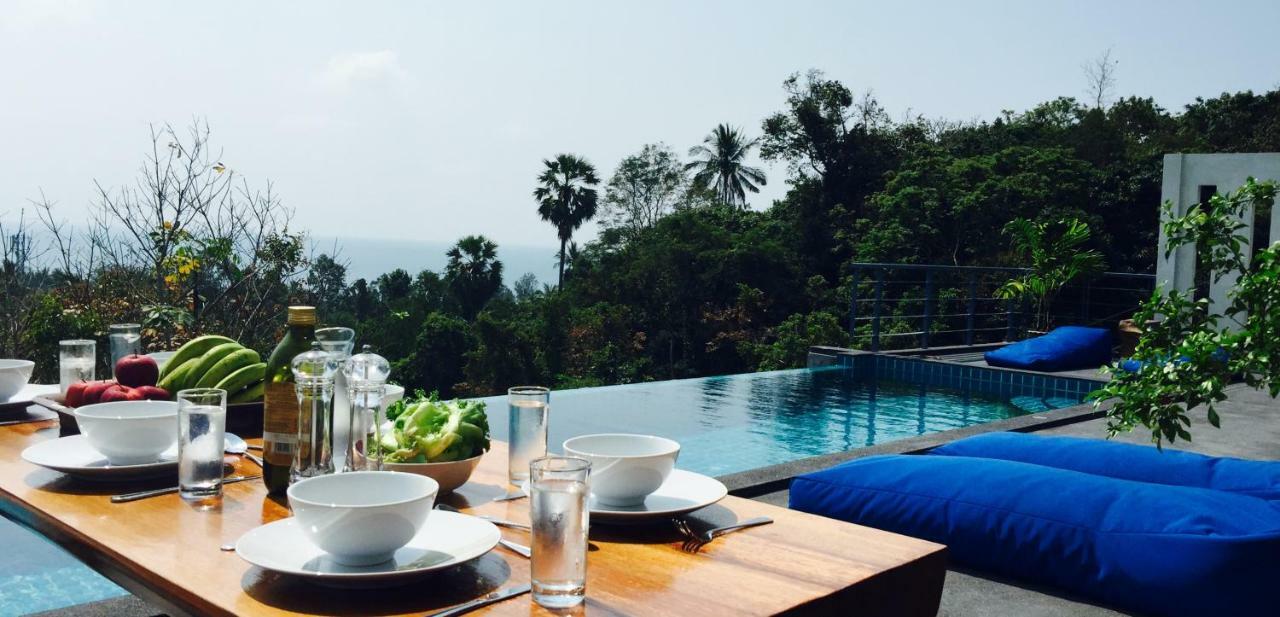 לאם סט ביץ' Ko Samui Seaview Pool Villa Philippa With Car מראה חיצוני תמונה
